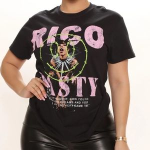 ❤️‍🔥 Rico Nasty Living Dreams Washed Tee - Black Wash ❤️‍🔥